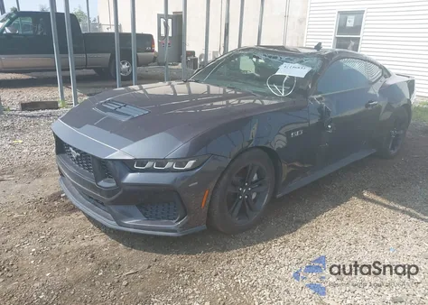 2024 Ford Mustang Gt Fastback из США, поврежденный, VIN 1FA6P8CF2R5421437